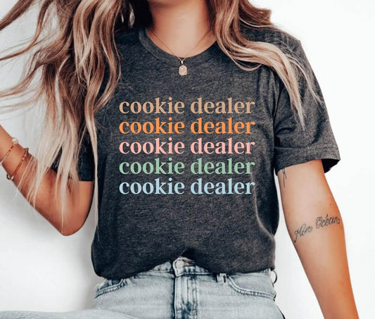 Cookie Dealer Unisex T-Shirt - Cookie Baking Bakery Baking Queen Cookie Lady Cupcake Cookier Pastry Chef Cookie Baker Cooking Christmas Cake Baking Christmas Cookie Shirt