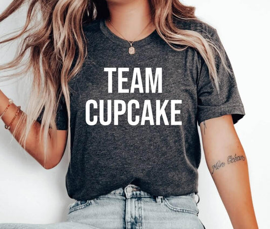 Team Cupcake Unisex T-Shirt - Cookie Baking Cookier Pastry Chef Cookie Baker Bakery Baking Queen Cookie Lady Cookie Dealer Cooking Cake Christmas Baking Christmas Cookie Shirt