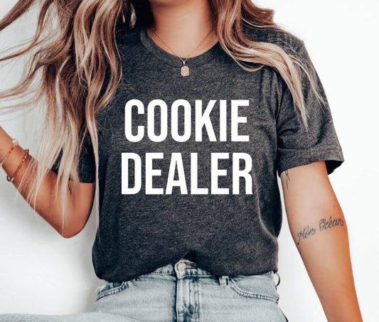Cookie Dealer Unisex T-Shirt - Cookie Baking Cookier Pastry Chef Cookie Baker Bakery Baking Queen Cookie Lady Cupcake Cooking Cake Christmas Baking Christmas Cookie Shirt
