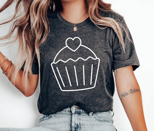 Cupcake Unisex T-Shirt - Cookie Baking Cookier Pastry Chef Cookie Baker Bakery Baking Queen Cookie Lady Cookie Dealer Cooking Cake Christmas Baking Christmas Cookie Shirt