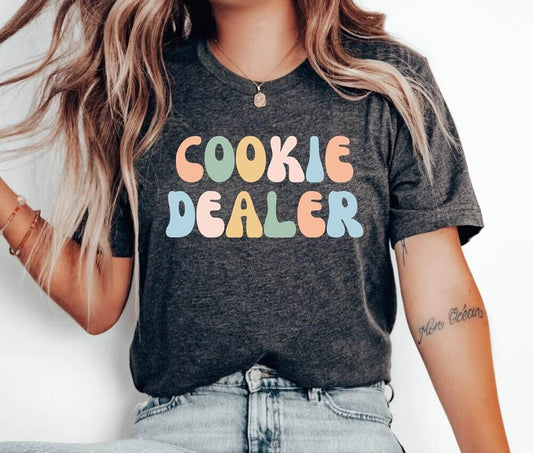 Cookie Dealer Unisex T-Shirt - Cookie Baking Baking Queen Cookier Pastry Chef Cookie Baker Bakery Cookie Lady Cupcake Cooking Christmas Cake Baking Christmas Cookie Shirt